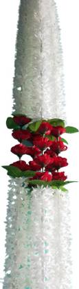 SHREYA-FASHION White, Red Jasmine Artificial Flower
