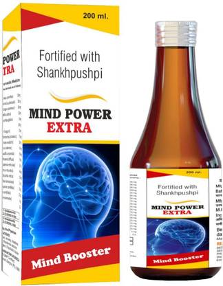 MInd power Extra Memory Booster Tonic Fortified With Shankhpushpi
