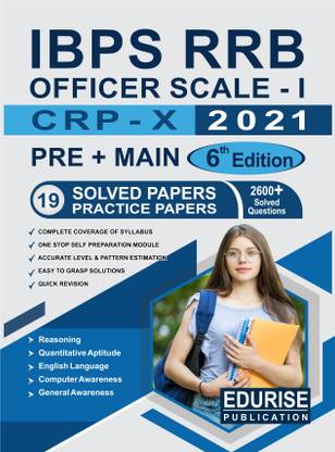 IBPS RRB Officer Scale 1 CRP 10 2021 Solved papers Practice Papers