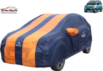 Kavach Car Cover For Maruti Suzuki Wagon R ZXI 1.2 Petrol (With Mirror Pockets)
