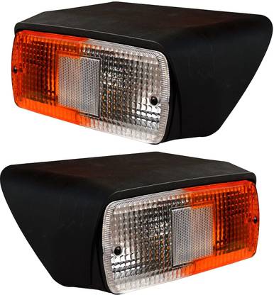 Allpartssource Mahindra Yovu Tractor 275 415 475 575 Side Indicators Set with 12v Bulbs Car Reflector Light