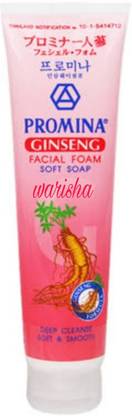 WARISHA PROMINA ginseng soft soap face wash moisturizing & Deep cleasing Face Wash