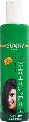 Sunny Herbals Arnica Hair Oil with Jaborandi Hair Oil