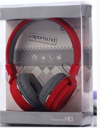 Techobucks Best Foldable Bluetooth Deep Bass Sport Headphone Bluetooth