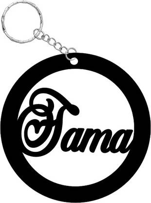 Vedashree Gifts VG Sama Name Keychain 1420 Key Chain