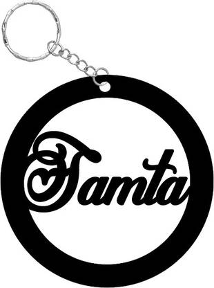 SY Gifts SYG Samta Name Keychain 1247 Key Chain