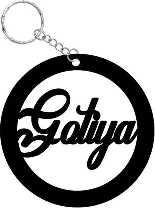 SY Gifts SYG Gotiya Name Keychain 1099 Key Chain