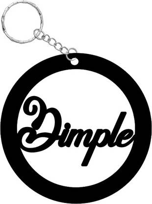 SY Gifts SYG Dimple Name Keychain 1181 Key Chain