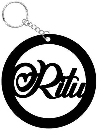 SY Gifts SYG Ritu Name Keychain 1700 Key Chain