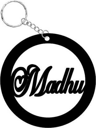 SY Gifts SYG Madhu Name Keychain 660 Key Chain