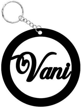 SY Gifts SYG Vani Name Keychain 222 Key Chain