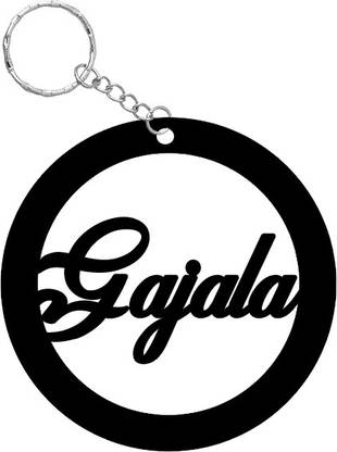 SY Gifts SYG Gajala Name Keychain 1074 Key Chain