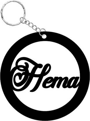 SY Gifts SYG Hema Name Keychain 1252 Key Chain