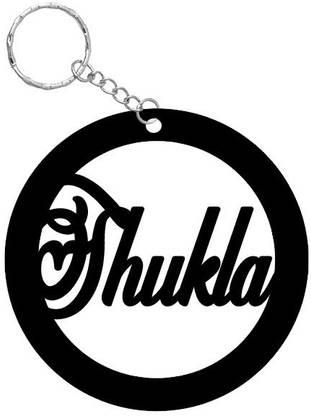 SY Gifts SYG Shukla Name Keychain 428 Key Chain