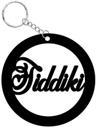 SY Gifts SYG Siddiki Name Keychain 322 Key Chain