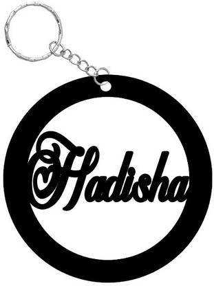 SY Gifts SYG Hadisha Name Keychain 1729 Key Chain