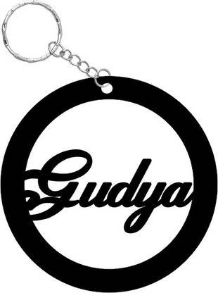 SY Gifts SYG Gudya Name Keychain 640 Key Chain