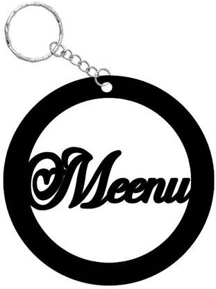 SY Gifts Meenu Name Keychain 1732 Key Chain