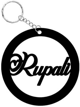 SY Gifts SYG Rupali Name Keychain 377 Key Chain