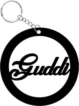 SY Gifts SYG Guddi Name Keychain 550 Key Chain