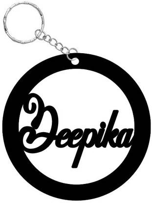 SY Gifts SYG Deepika Name Keychain 1735 Key Chain