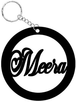 SY Gifts SYG Meera Name Keychain 108 Key Chain