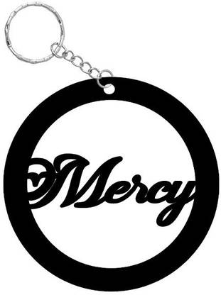 Vedashree Gifts VG Mercy Name Keychain 164 Key Chain