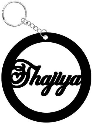 SY Gifts SYG Shajiya Name Keychain 136 Key Chain
