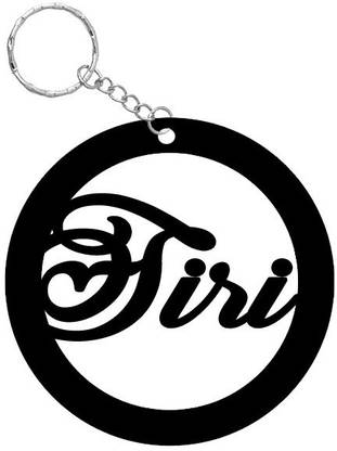 SY Gifts SYG Siri Name Keychain 123 Key Chain