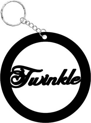 SY Gifts SYG Twinkle Name Keychain 709 Key Chain