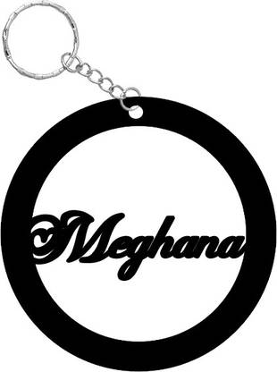 SY Gifts SYG Meghana Name Keychain 645 Key Chain