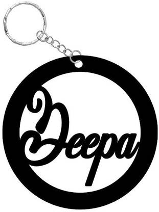 SY Gifts SYG Deepa Name Keychain 1001 Key Chain