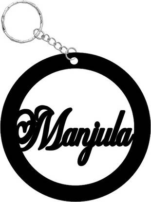 SY Gifts SYG Manjula Name Keychain 482 Key Chain