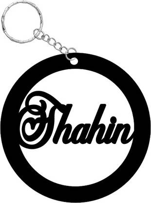 SY Gifts SYG Shahin Name Keychain 1374 Key Chain