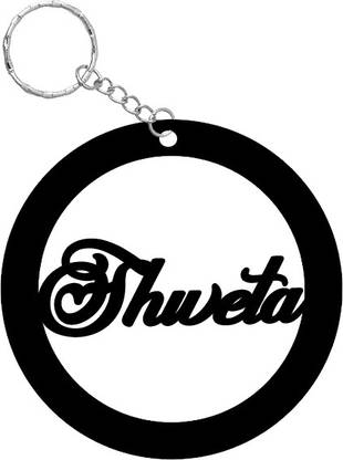 SY Gifts SYG Shweta Name Keychain 726 Key Chain