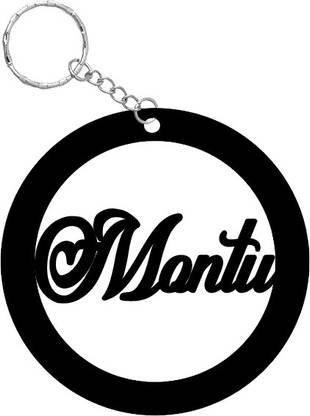 SY Gifts SYG Montu Name Keychain 656 Key Chain