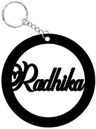 SY Gifts SYG Radhika Name Keychain 212 Key Chain