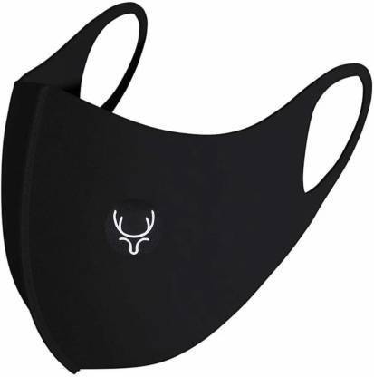 Jigyaasaa skuba black Hiran 03pc Cloth Mask