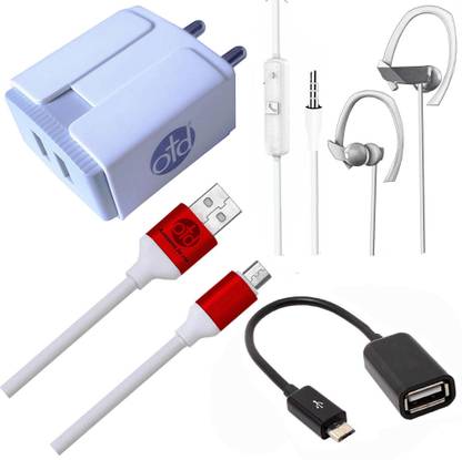 OTD Wall Charger Accessory Combo for Nokia 4.2, Nokia 5, Nokia 5.1, Nokia 6