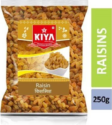 KIYA Golden Raisins / Kishmish / Kismis Green dried 250g Raisins