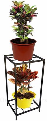 GREEN TOUCH Two Plant Stand, Two Tier Plant Stand, look gorgeous premium and save space Plant Container Set