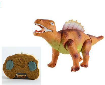 ALLAMWAR electrical rc dinosaur world toys new world of Dinosaurs new remote control Dinosaurs Walk , Head Swing , Realistic Voice , Light