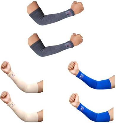Glitter Non Slip Moisture Wicking Arm Sleeve for Riding/Cricket/Sun Protector/Running Arm Support