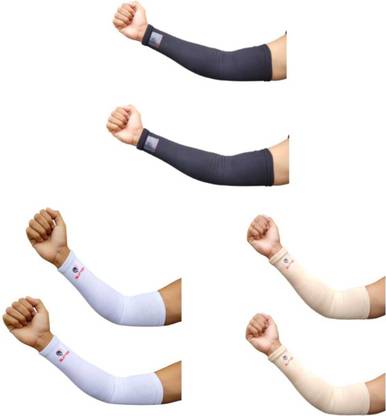 Glitter Non Slip Moisture Wicking Arm Sleeve for Riding/Cricket/Sun Protector/Running Arm Support
