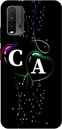 Thecoverking Back Cover for Redmi 9 Power ( C A name, C A word, C A alphabet, C A latter, back cover