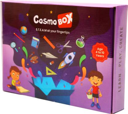 cosmobox A S.T.E.A.M based activity kit for kids (Age 4-10)