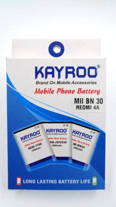 Kayroo Mobile Battery For  Xiaomi Mi 4A Redmi 4A
