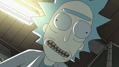 Rick And Morty Rick Sanchez Paper Print
