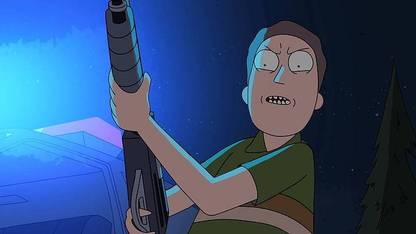 Rick And Morty Jerry Smith Paper Print