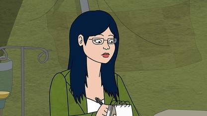 Bojack Horseman Diane Nguyen Paper Print